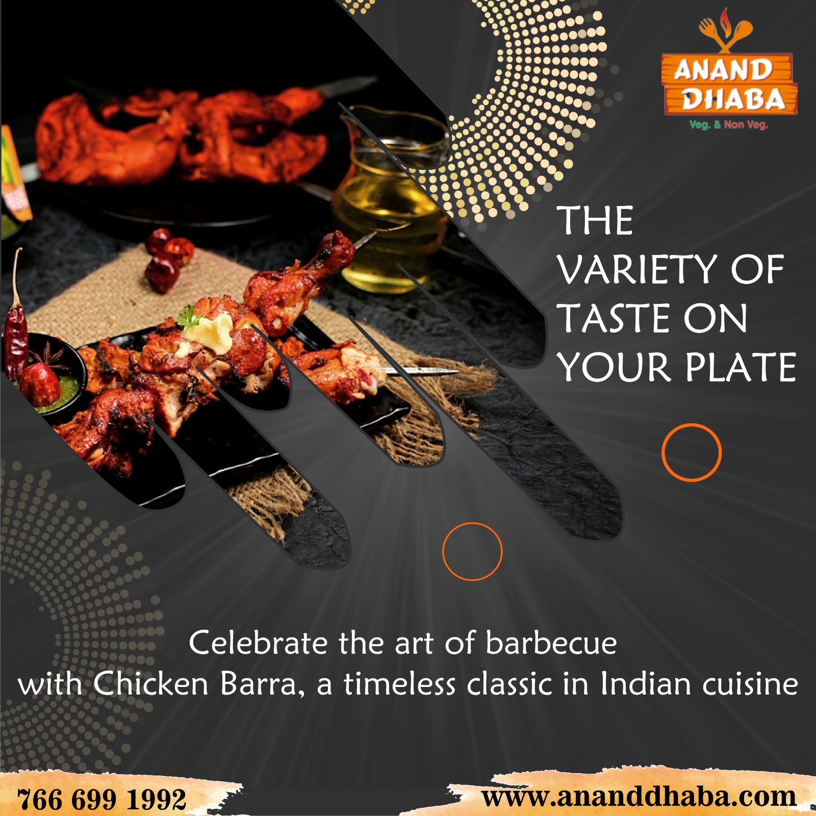 Celebrate the Art of Barbecue at Anand Dhaba!