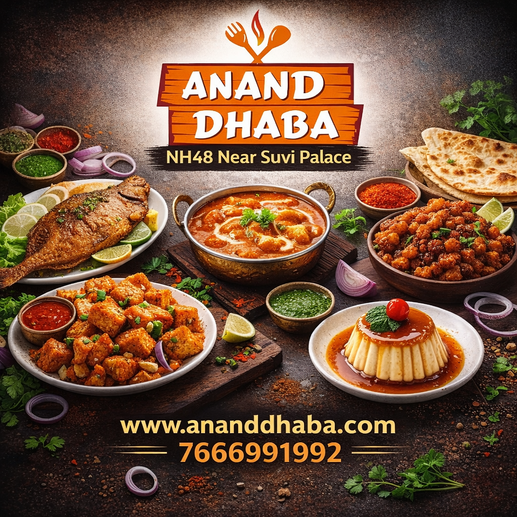 Anand Dhaba NH48 – Pure Veg & Halal Non-Veg