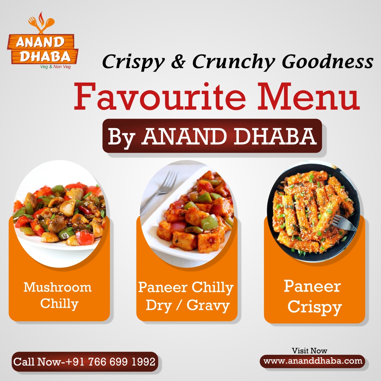 Anand Dhaba – Where Flavor Meets Freshness!