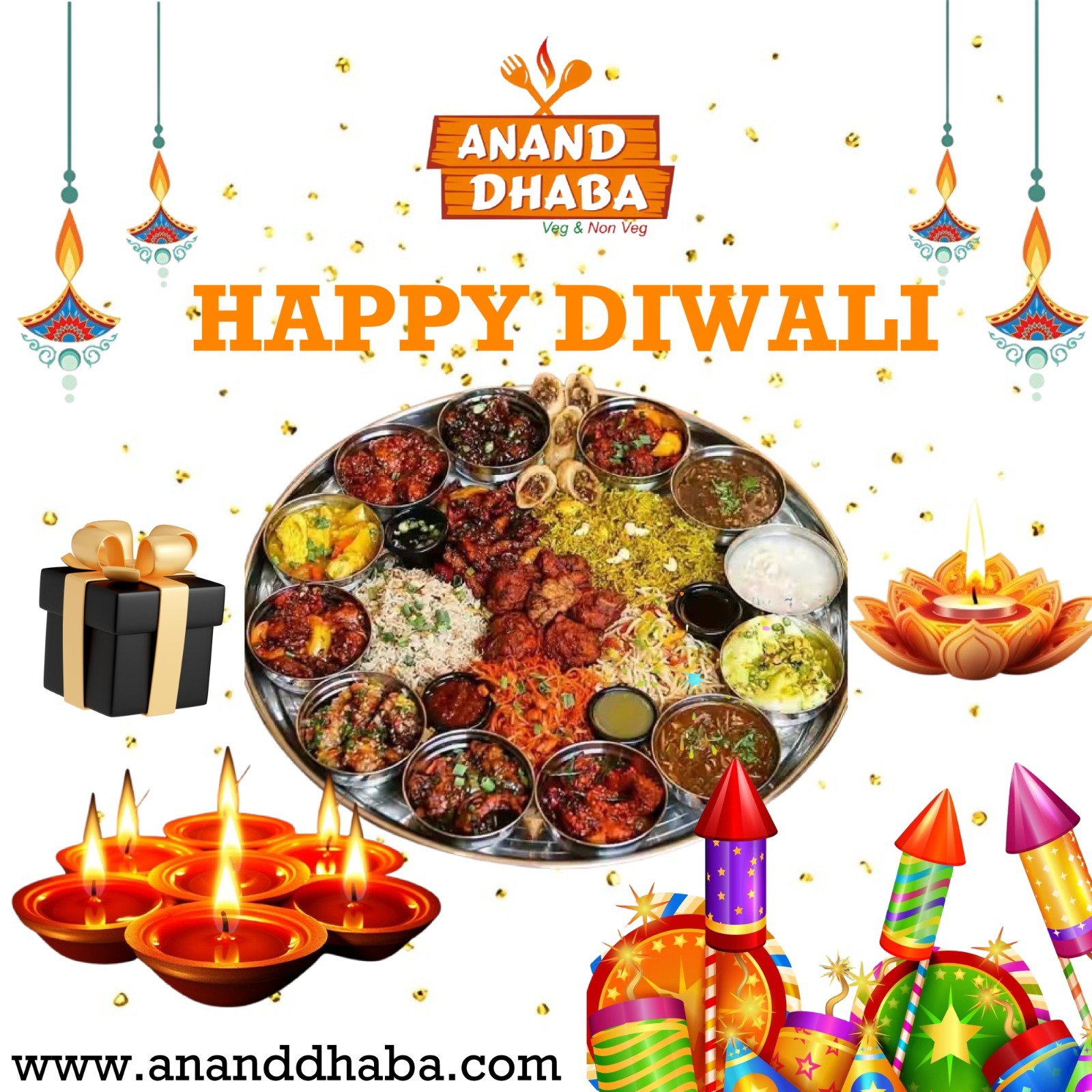 Happy Diwali from Anand Dhaba