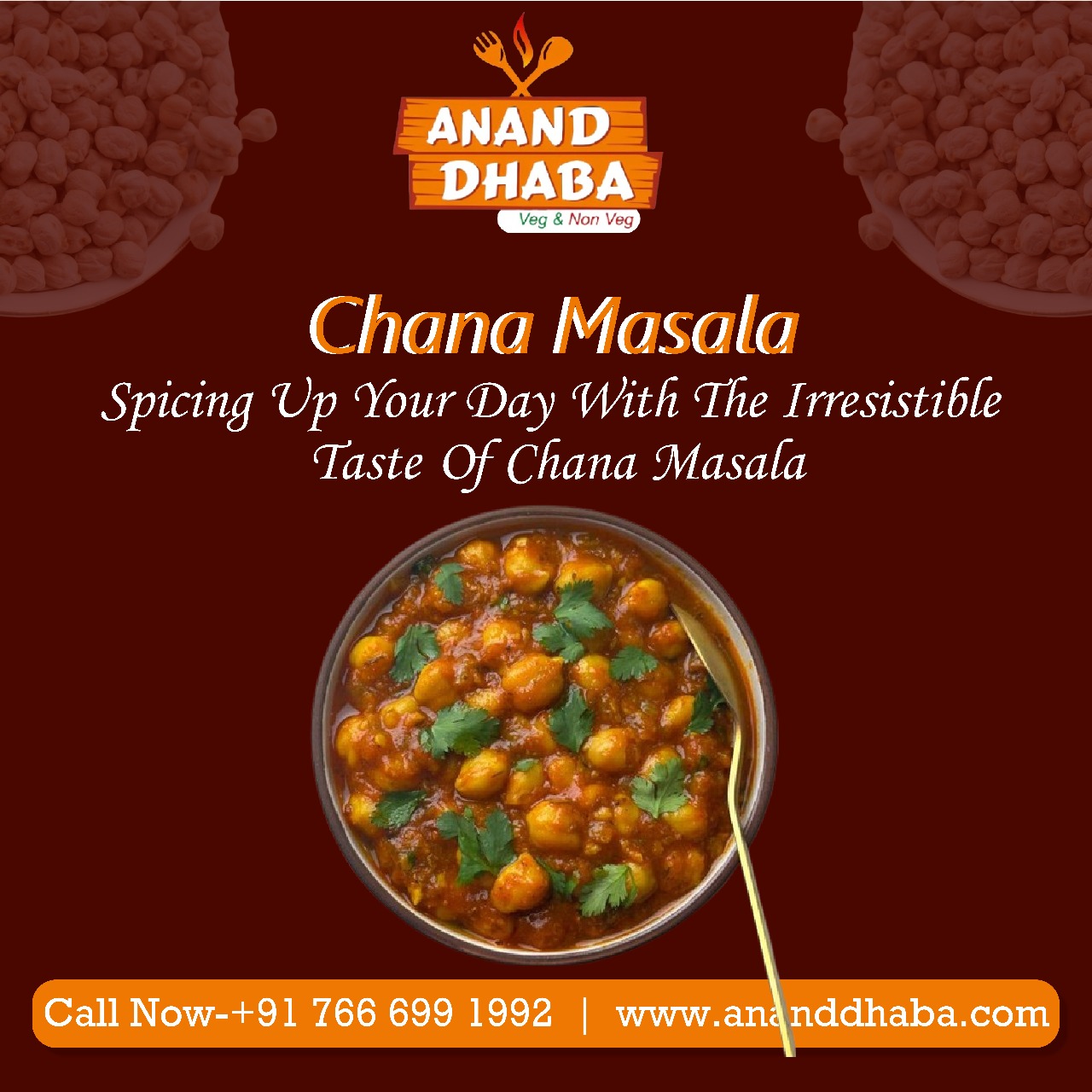  Chana Masala – A Burst of Flavour in Every Bite! 