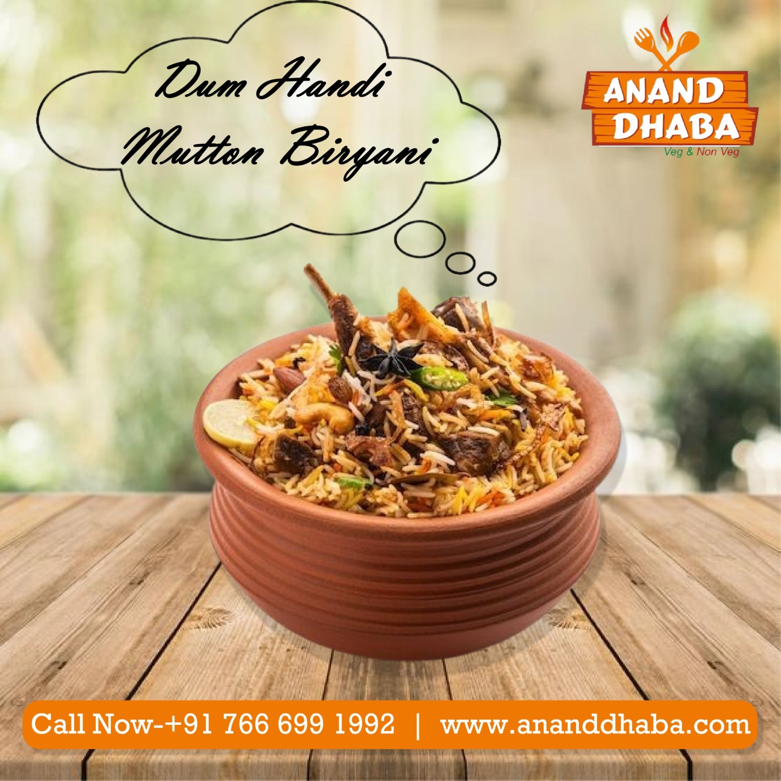 Dum Handi Mutton Biryani