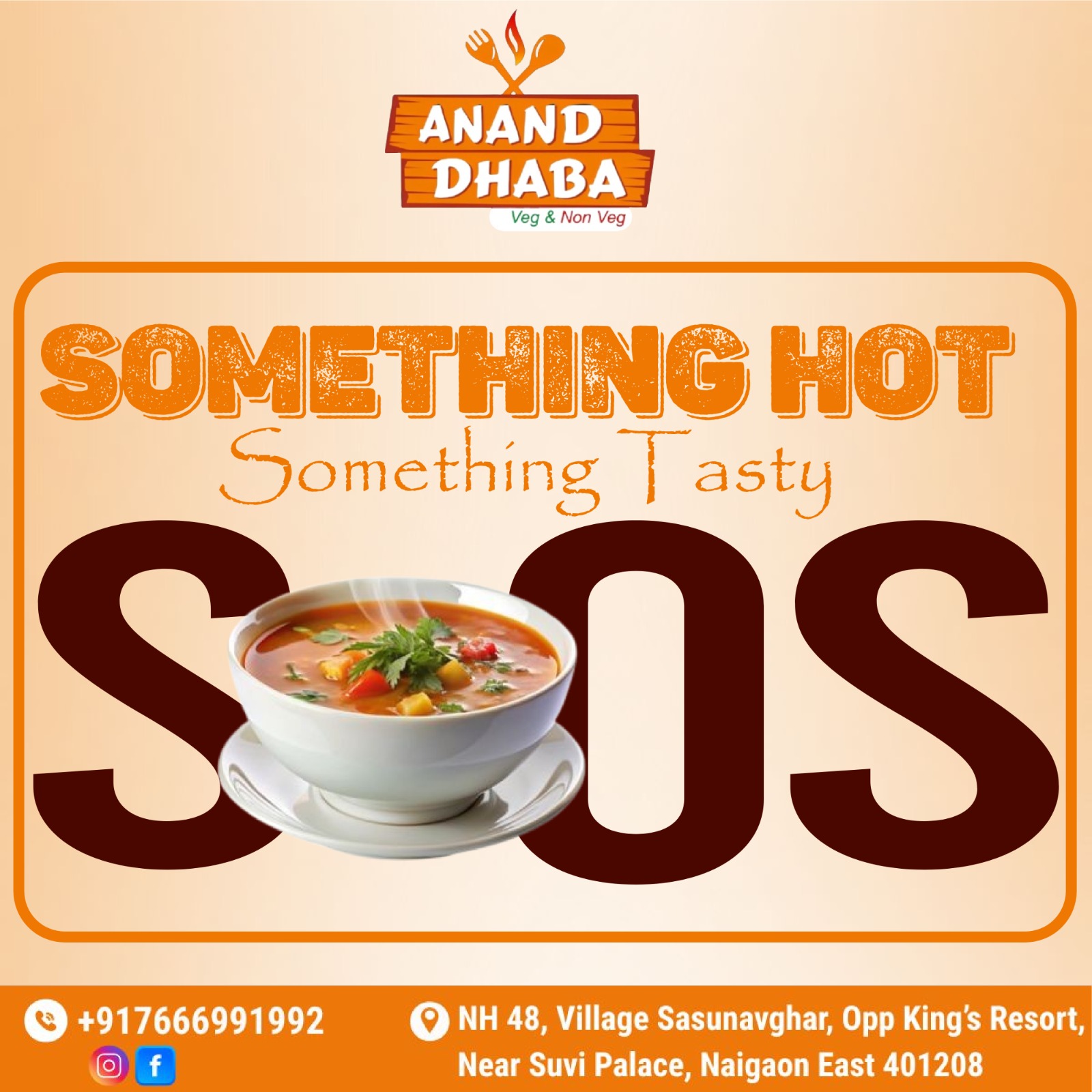 Anand Dhaba – Something Hot, Something Tasty!