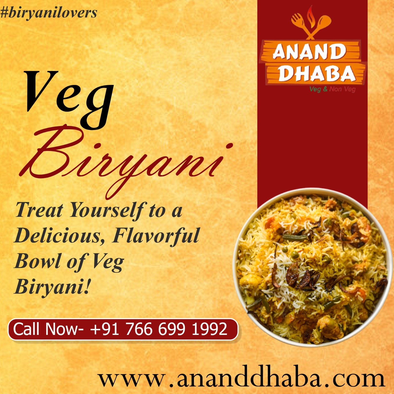 Indulge in the Rich Flavors of Veg Biryani 