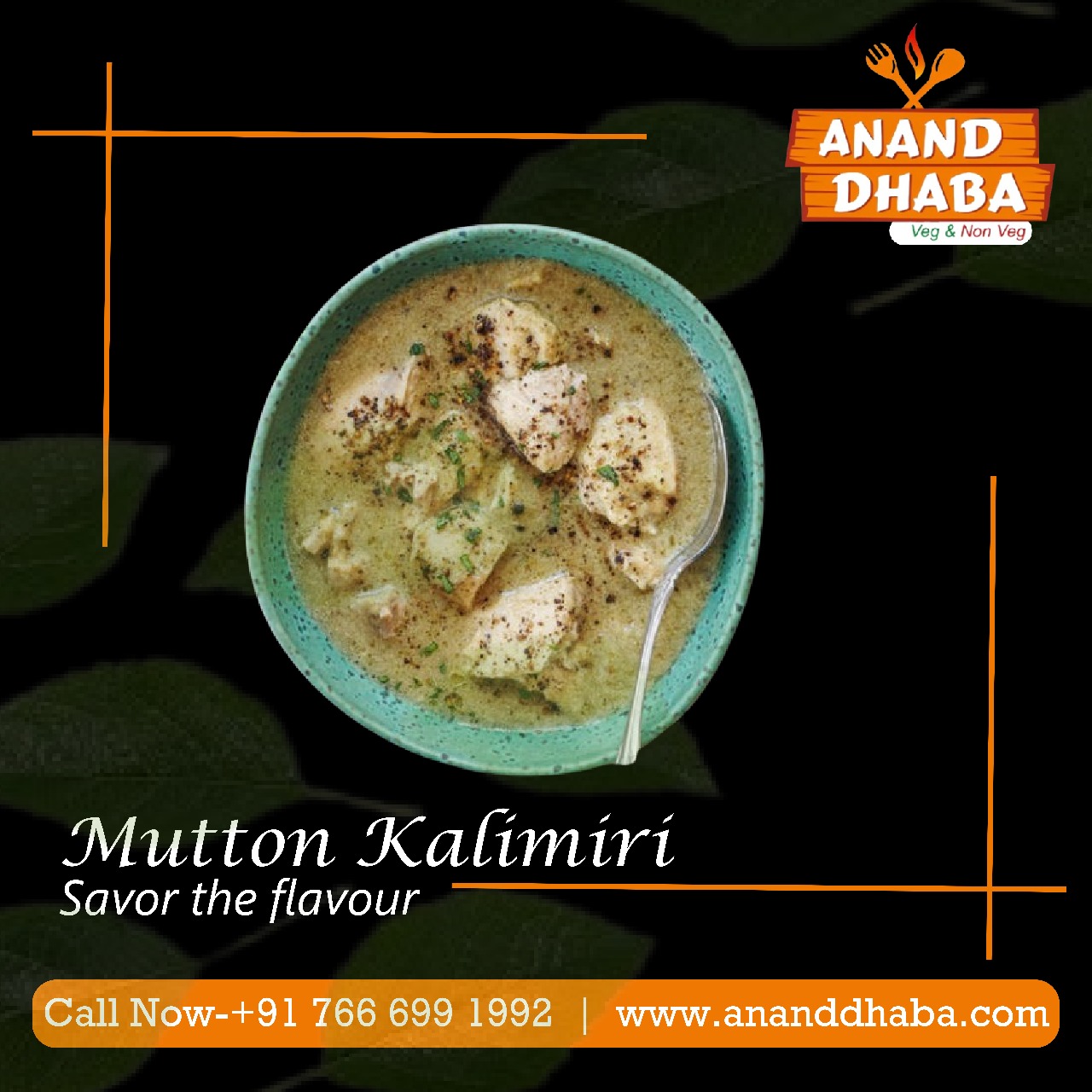  ANAND DHABA – Veg & Non-Veg Delights 