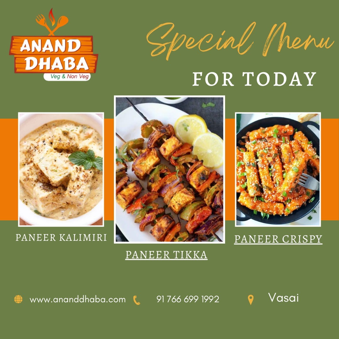 ANAND DHABA - Taste the Tradition!