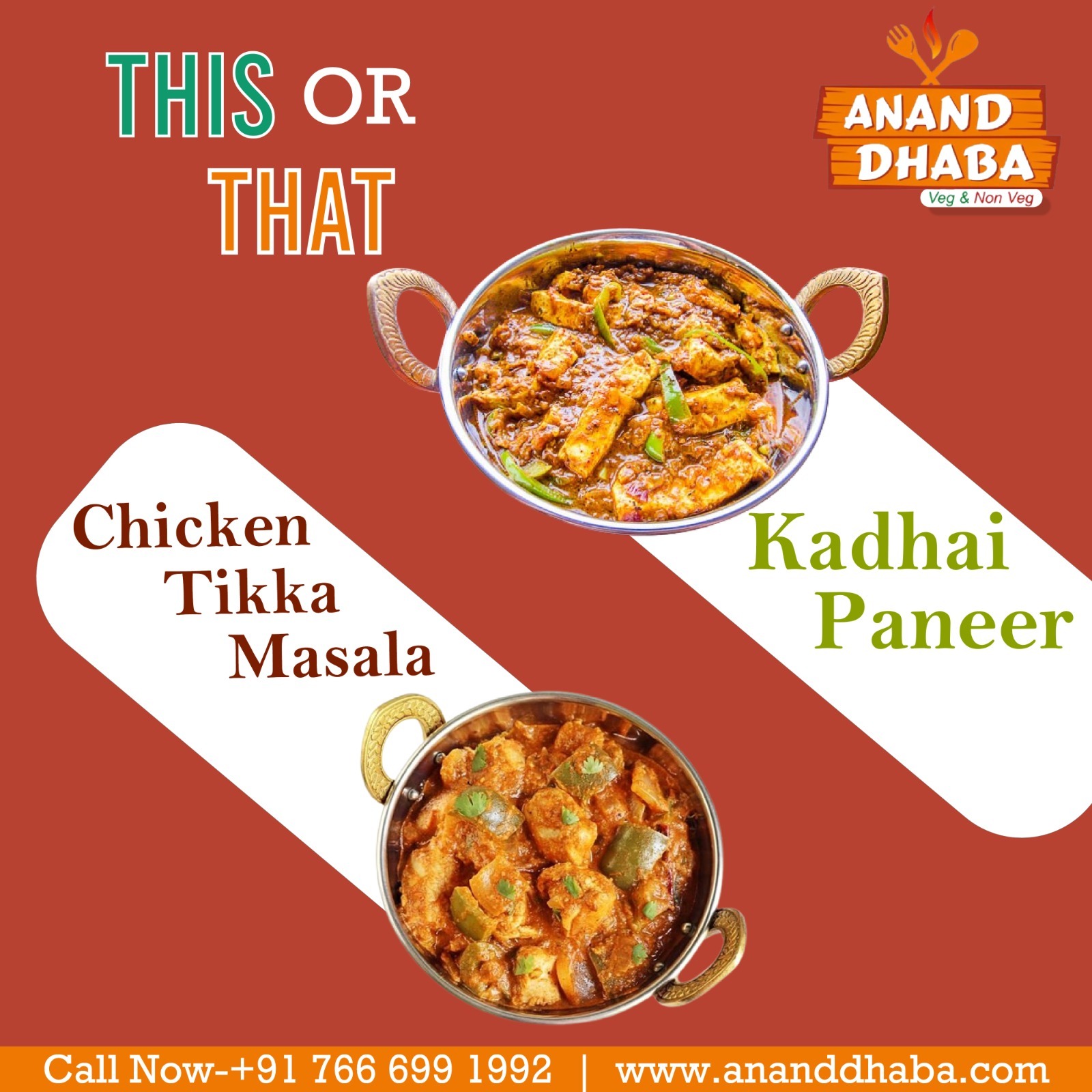 This or That? Choose Your Favorite at Anand Dhaba!