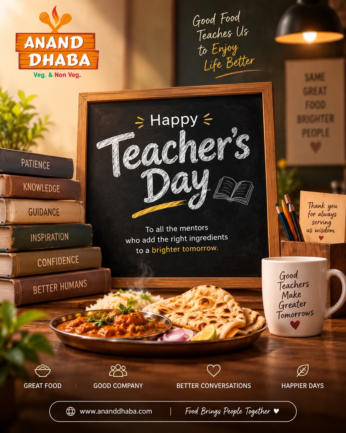 Teachers Shape Minds, We Serve Memories! 