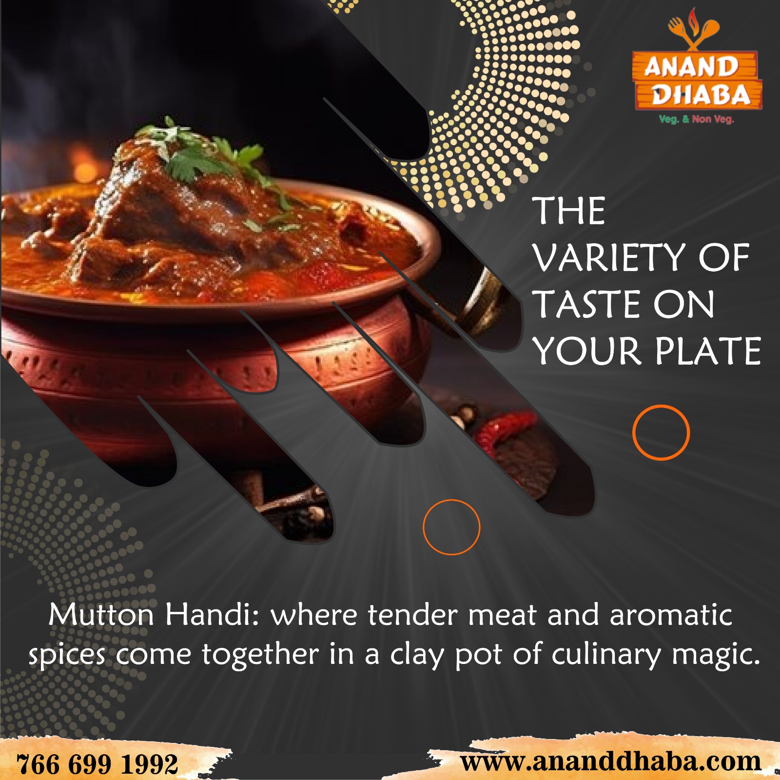 Experience the magic of our Mutton Handi