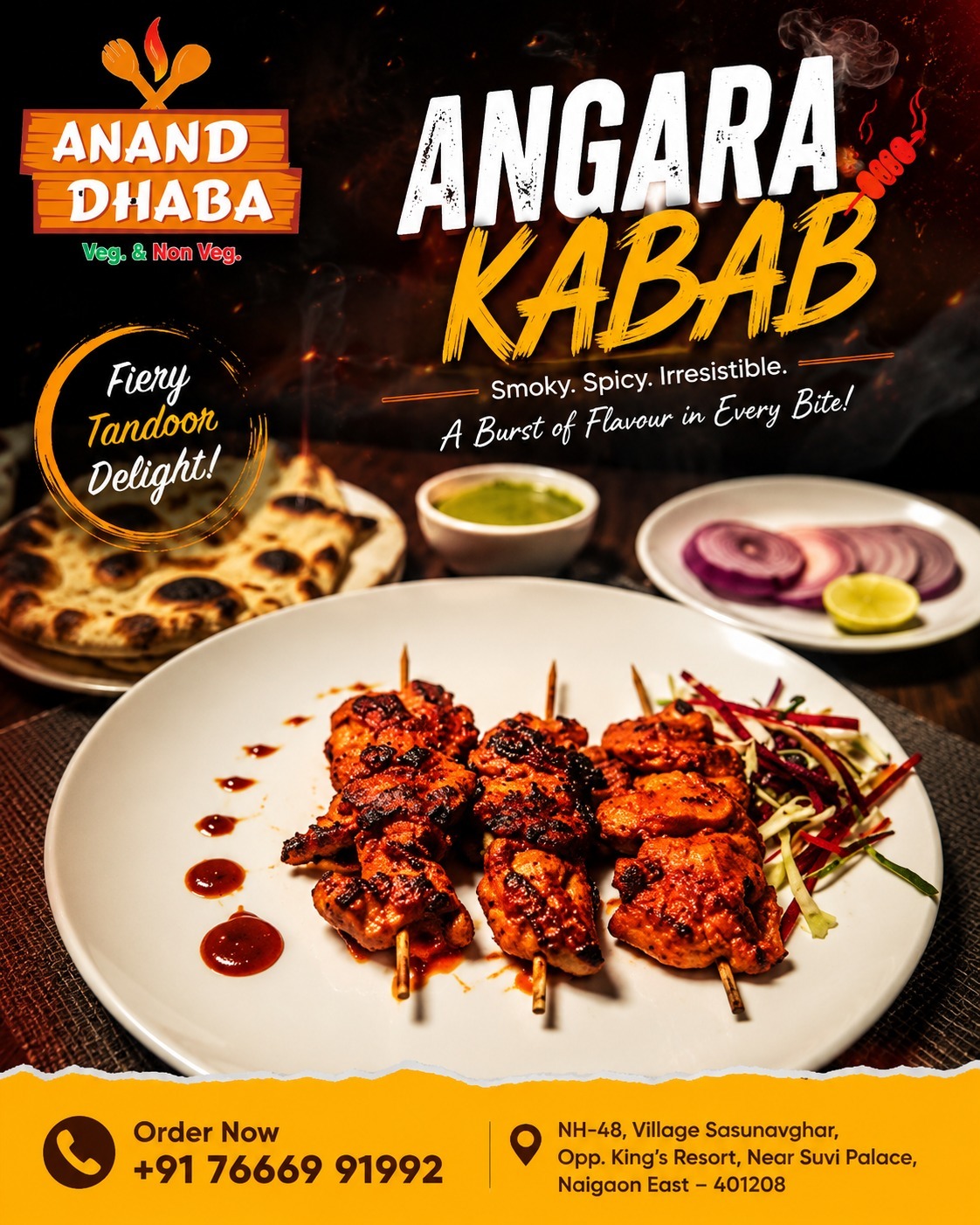 🔥 Turn Up the Heat with Our Signature Angara Kaba