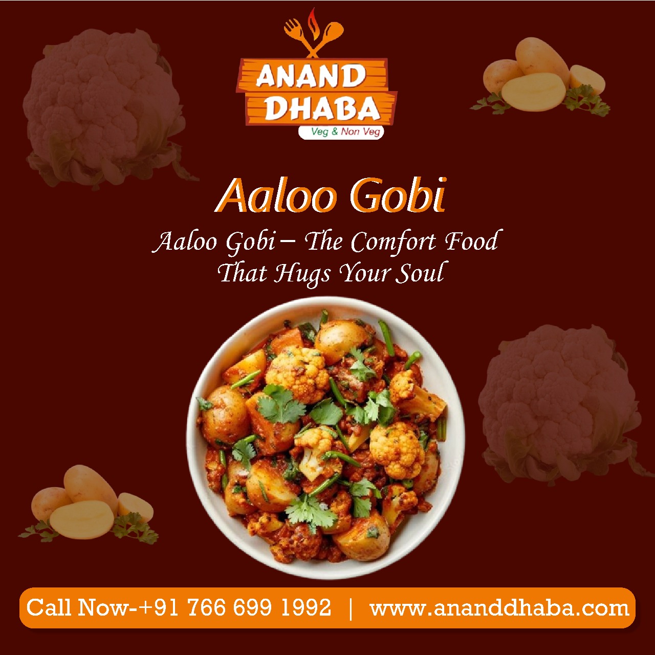  Aaloo Gobi – A Flavourful Hug on a Plate! 