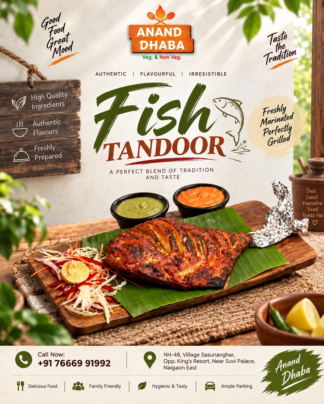 🔥 Taste the Tradition at Anand Dhaba! 🔥