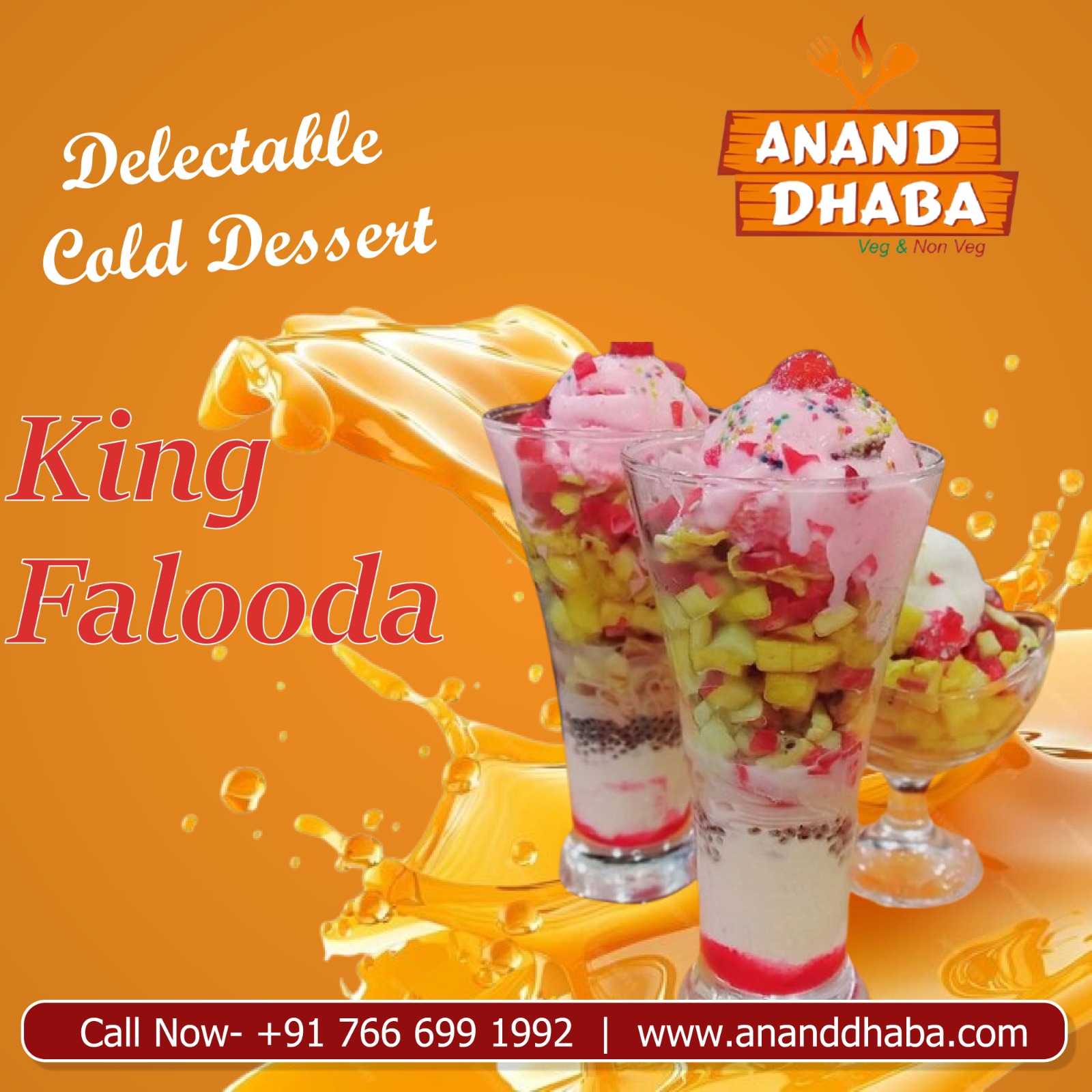 Delectable Cold Dessert – King Falooda