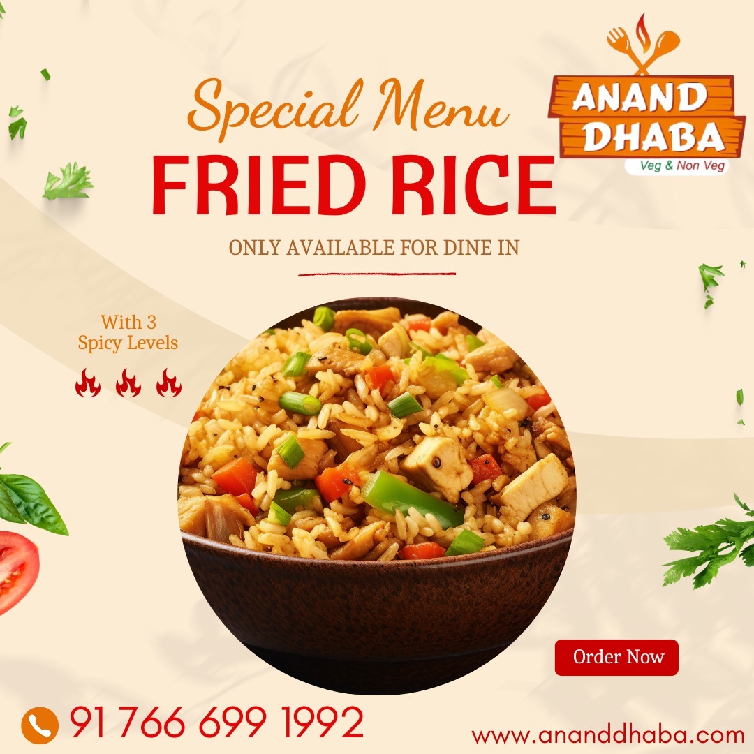 FRIED RICE – Dine-In Exclusive!