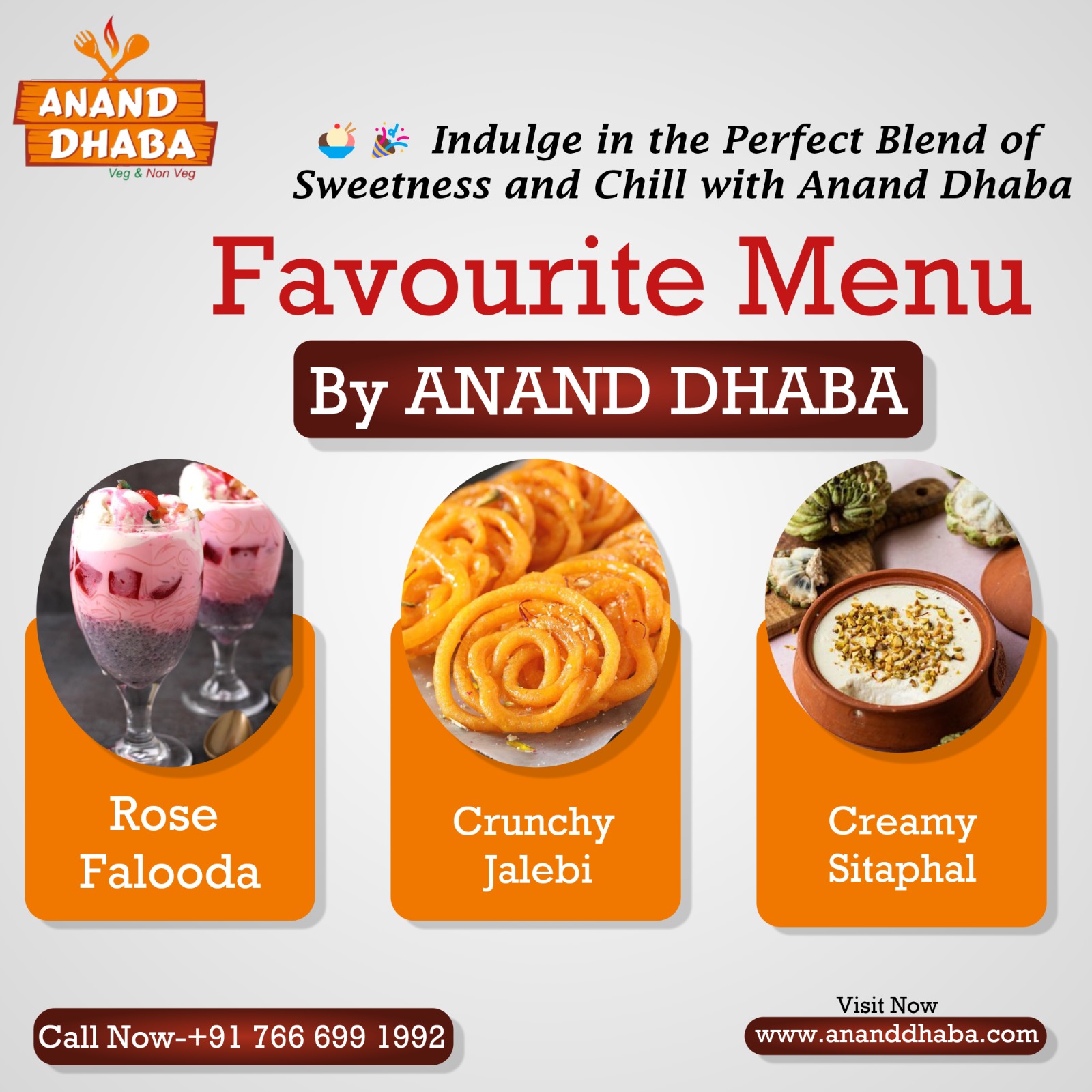 Indulge in Sweetness and Chill at Anand Dhaba